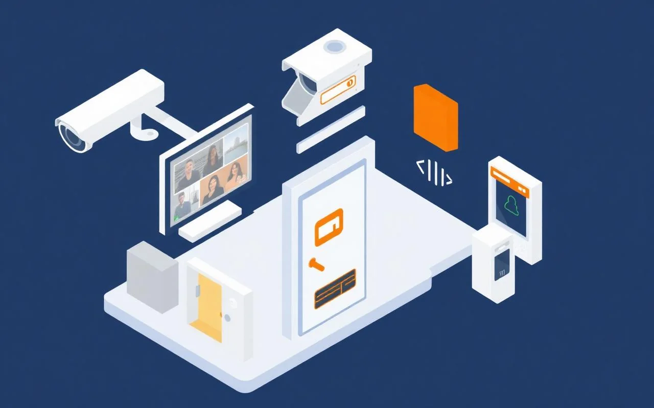 CCTV & Access Control illustration