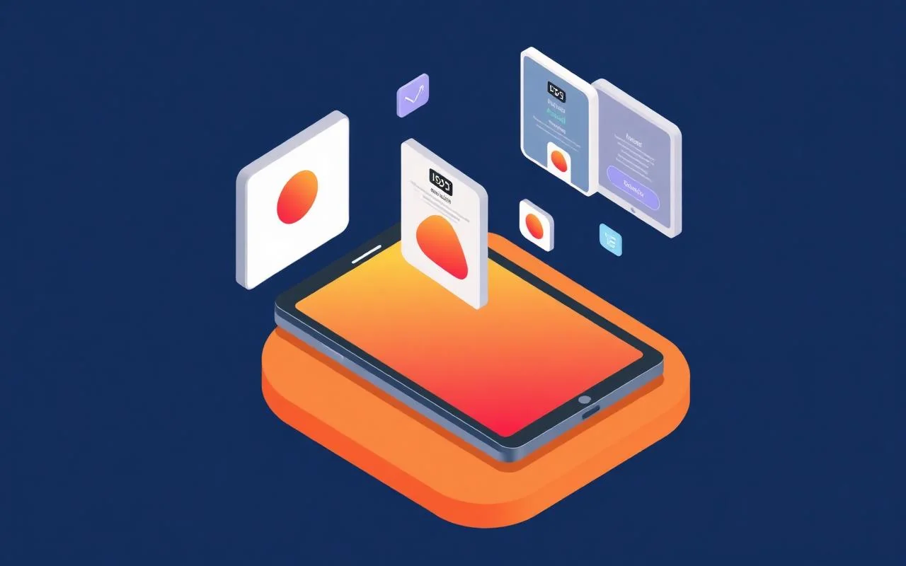 Mobile App Development illustration