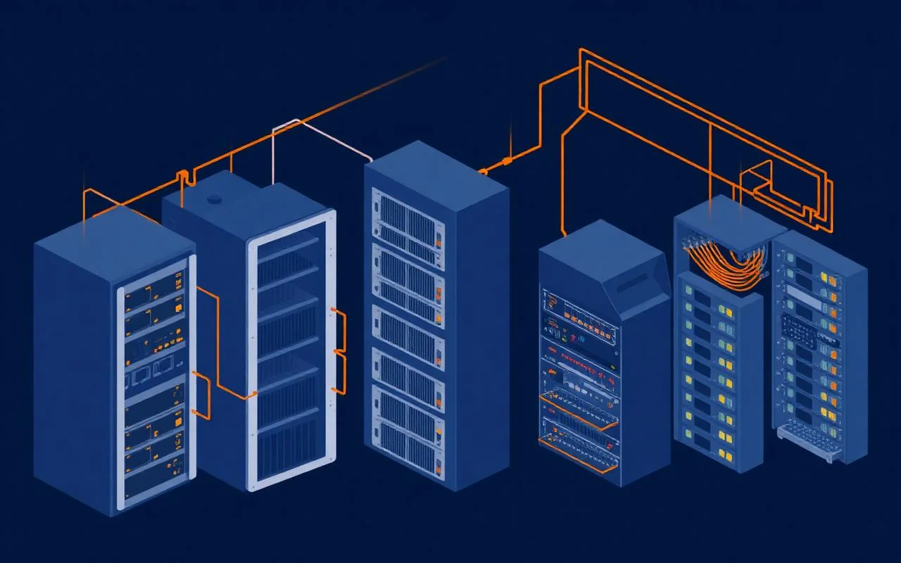 IT Infrastructure illustration