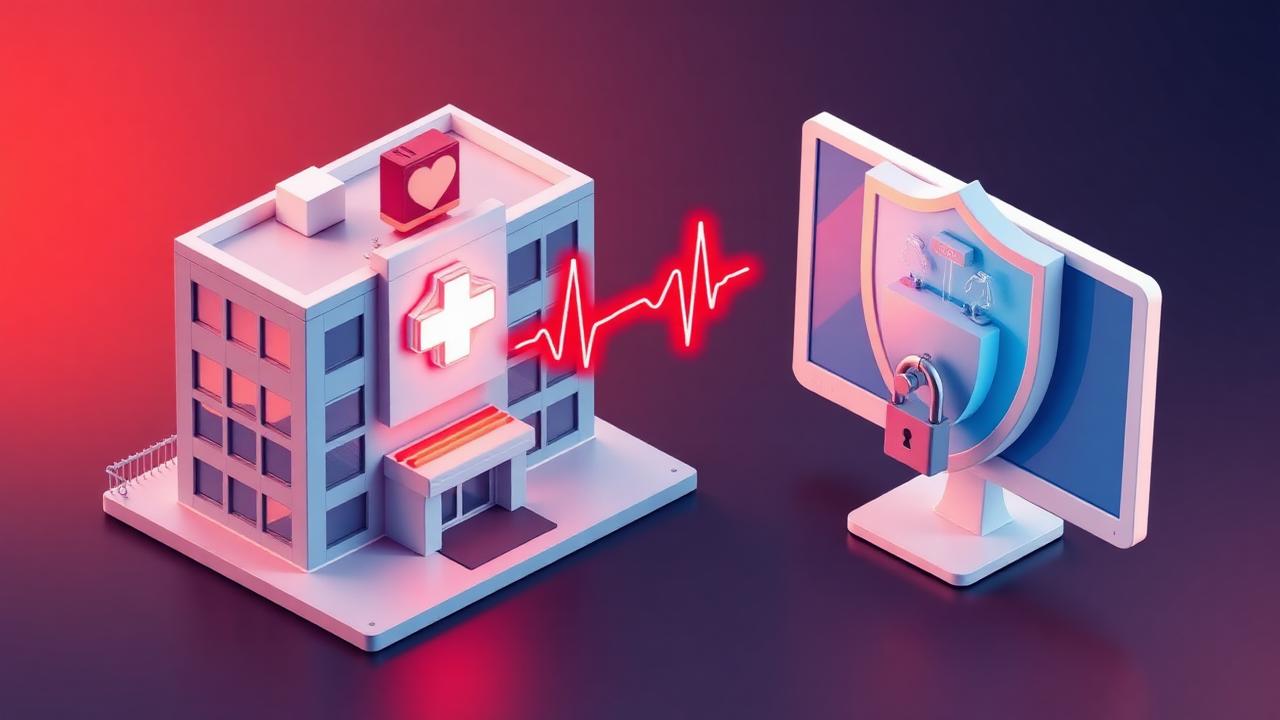 Healthcare industry illustration