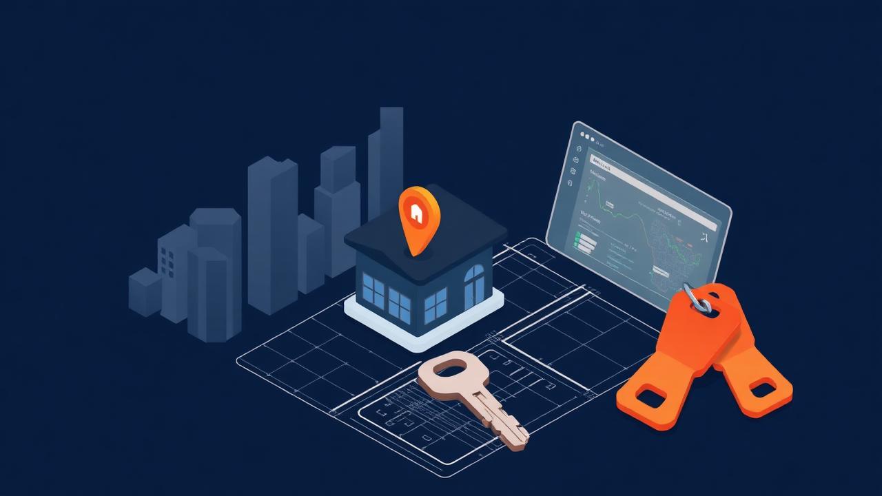 Real Estate industry illustration